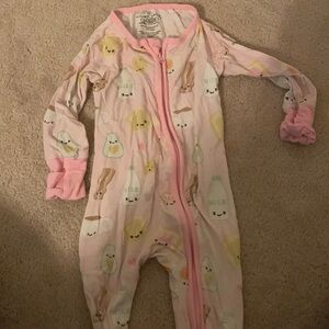 Caden lane pink breakfast 3-6 months